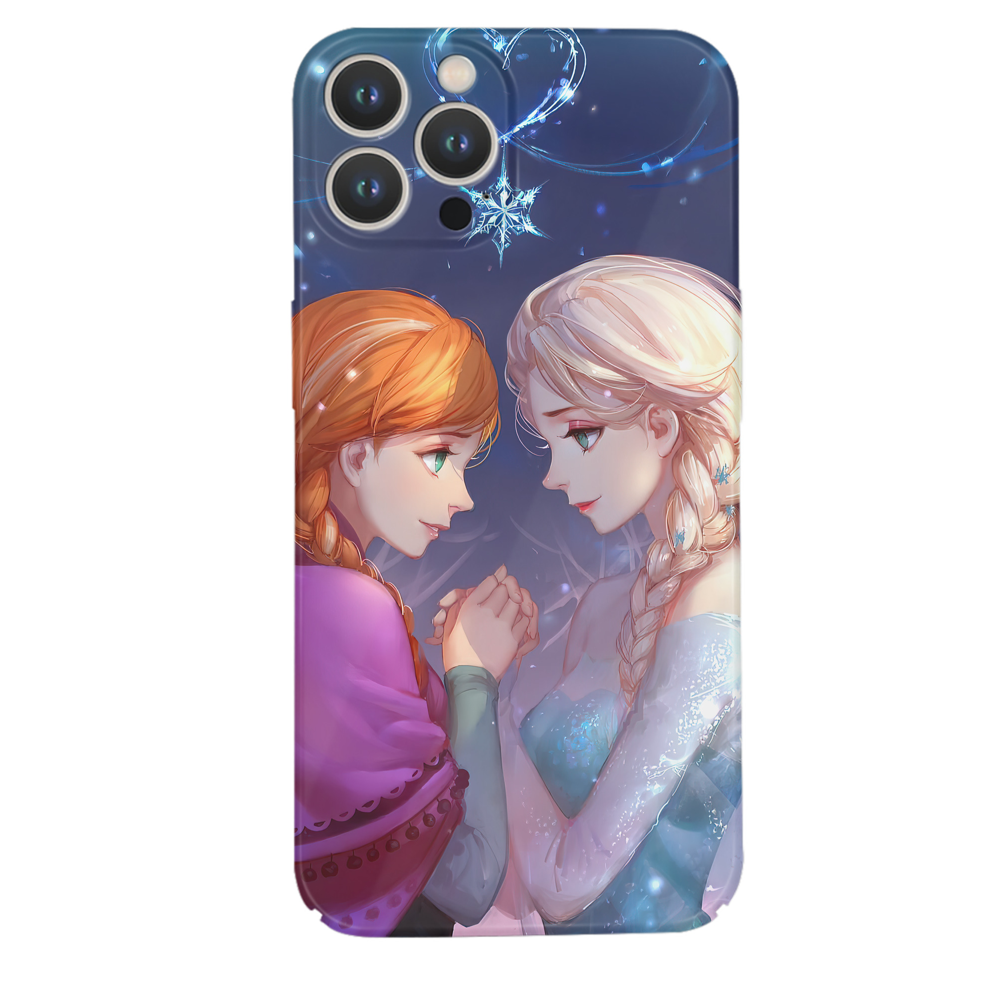 （画像用） アナと雪の女王 アンナ エルサ Frozen Anna Elsa 【iPhone 14シリーズ対応】ハードケース